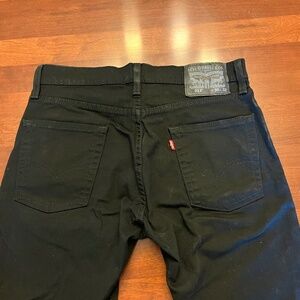 Levi's 513 Black Denim Jeans
